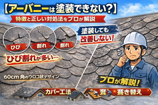 府中市 屋根塗装 アーバニー 塗装できない