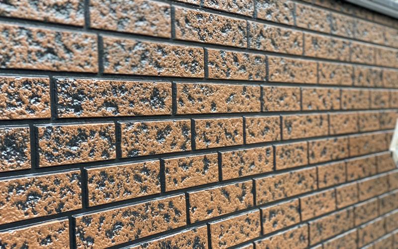 府中市　外壁塗装　ダブルトーン塗装　おしゃれ塗装