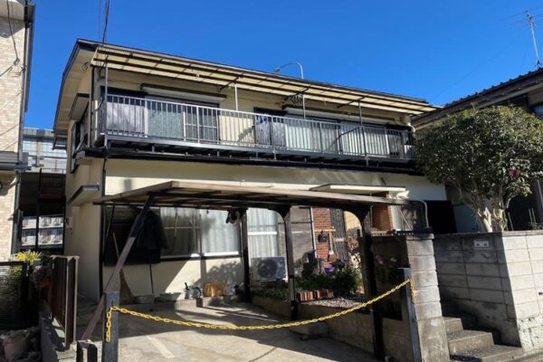 府中市にて外壁塗装　施工後